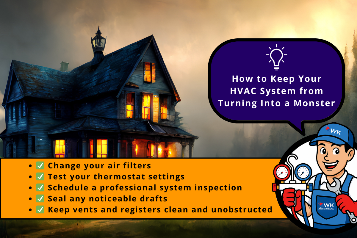 The Haunted HVAC Checklist: The Spooky Warning Signs