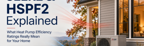 SEER2 and HSPF2 heat pump efficiency ratings explained