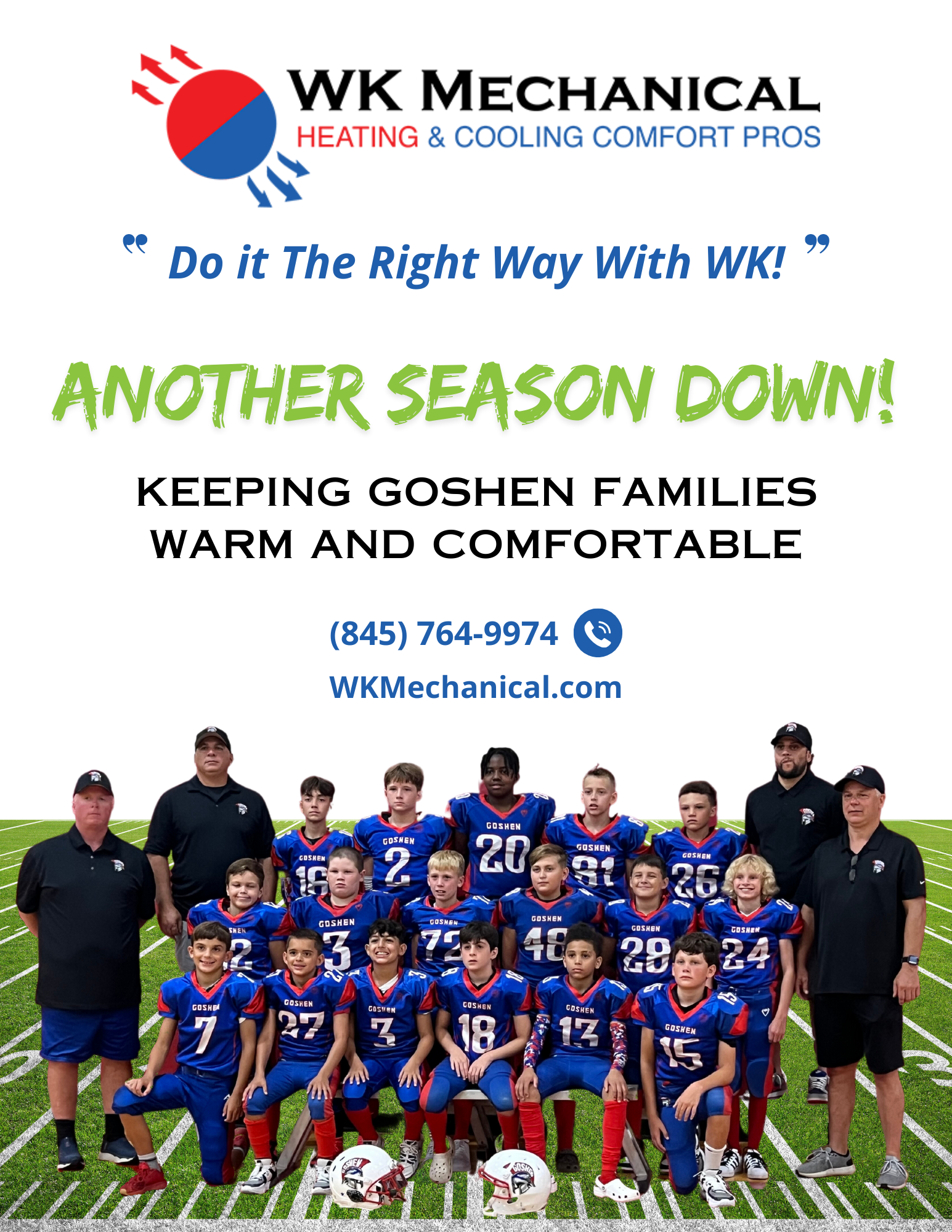 Goshen Youth Football Sponsor