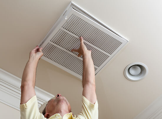 changing air filter in Middletown